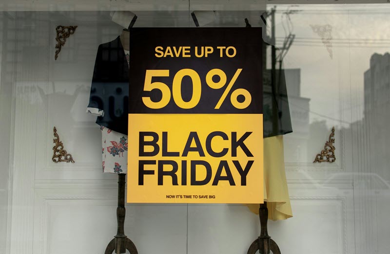 Black Friday e-commerce optimization checklist with conversion rate tips and holiday marketing strategies